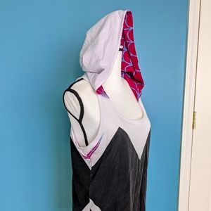 Spider-Man tank top with hood Marvel Comics